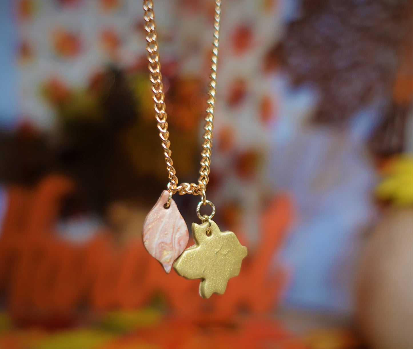 Autumn Leaves Necklace